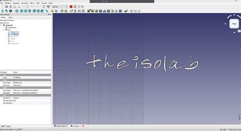 CNC Tutorial FreeCAD Come Generare Il GCode Di Una Scritta Con FreeCAD