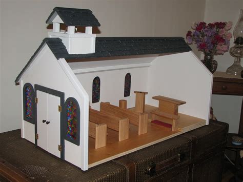 Handmade Toy Wooden Church by Stockwell Creek Furniture | CustomMade.com