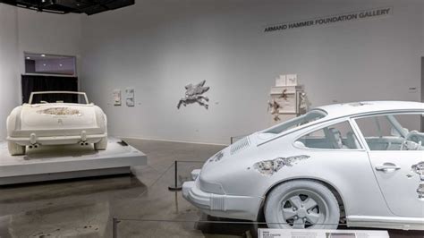 Daniel Arsham Unveils Eroded Porsche And Ferrari In New Exhibit