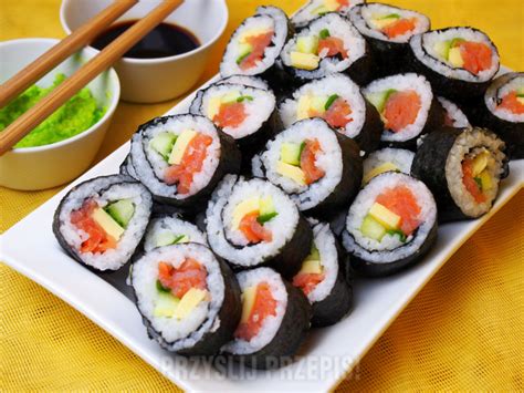 Domowe Sushi Przepis Przyslijprzepis Pl