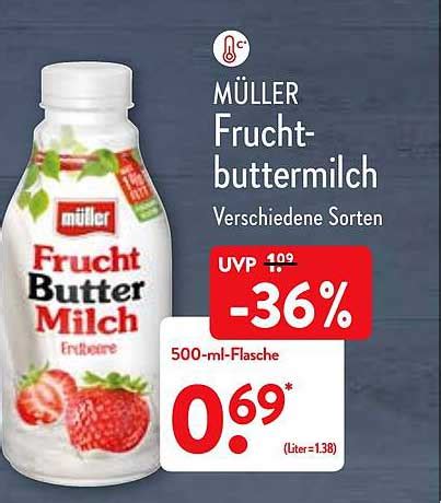 M Ller Fruchtbuttermilch Angebot Bei Aldi Nord Prospekte De