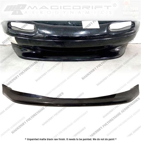 Buy For 90 97 Mazda NA Miata GV V2 Style Front Bumper Chin Spoiler Lip