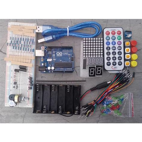 Jual Basic Starter Kit With Uno R3 Paket Lengkap Belajar Arduino