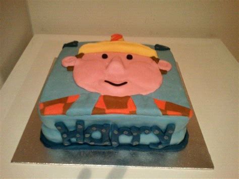 Bob the Builder Cake | Bob the builder cake, Bob the builder, Cake