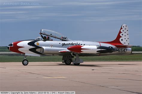 Aircraft N556rh 1958 Lockheed T 33a C N 58 665 Photo By Zane Adams