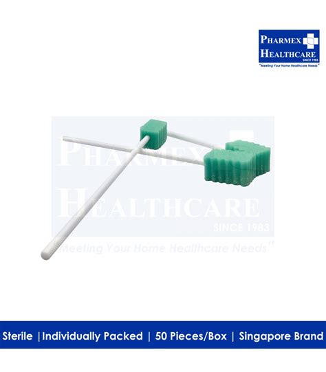 Assure Sterile Oral Swab Stick With Sodium Bicarbonate Pharmex Healthcare