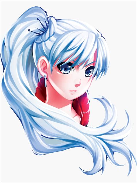 Weiss Schnee Rwby Ice Queendom Sticker For Sale By Aghla Redbubble