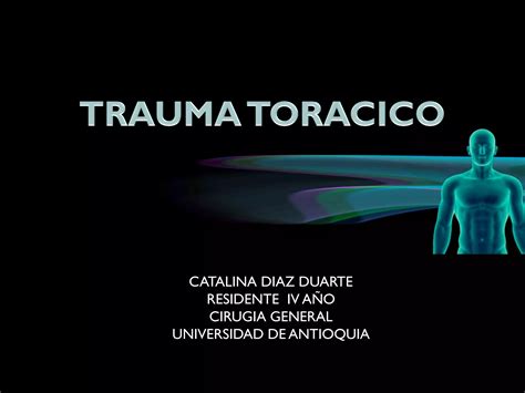 Trauma Toracico Ppt