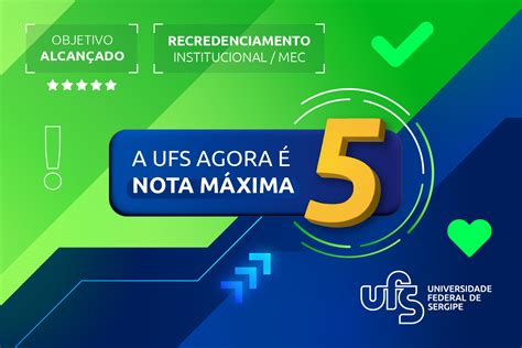 Portal Ufs Do Ao Nota M Xima No Recredenciamento