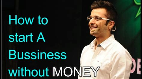 How To Start Business Without Money By Sandeep Maheshwari Youtube