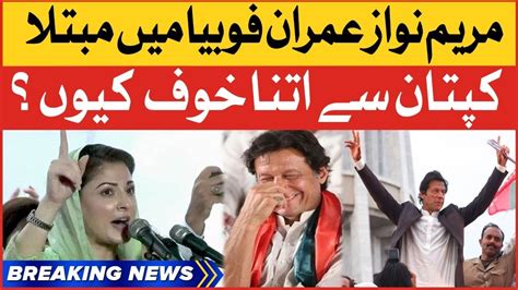 Imran Khan Popularity Maryam Nawaz In Trouble Breaking News Youtube