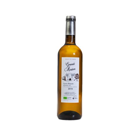 Vin blanc AOC Bergerac Sec Cuvée Dianaïs 75cl