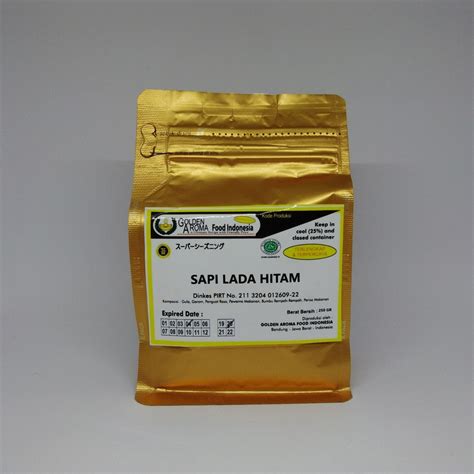 Jual Bumbu Tabur Serbaguna Murah Halal Rasa Sapi Lada Hitam Gr