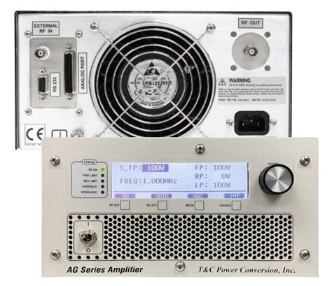 Ag 1020 Low Frequency Rf Broadband Power Sources Class A