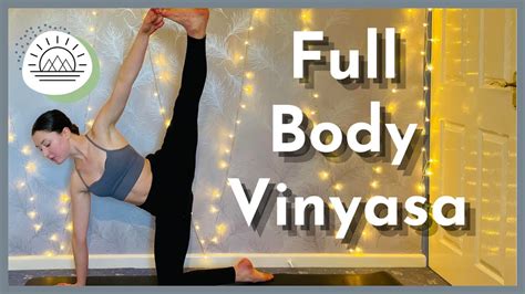 45 Min Full Body Flow Intermediate Vinyasa Yoga Strong And Stretchy