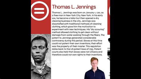 Thomas L Jennings Black History Month Youtube