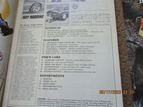 Vintage Popular Hot Rodding Magazines Lot Of EBay