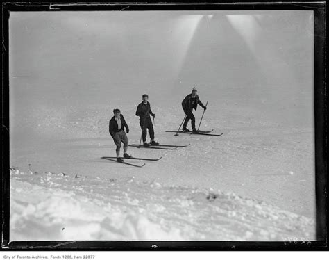 Vintage Skiing Photographs From Toronto