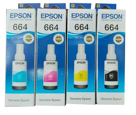 Black Epson 664 Printer Ink 70 Ml At Rs 1580 Piece In Mumbai ID