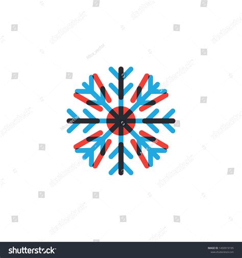 Hot Cold Icon Graphic Design Template Stock Vector Royalty Free Shutterstock
