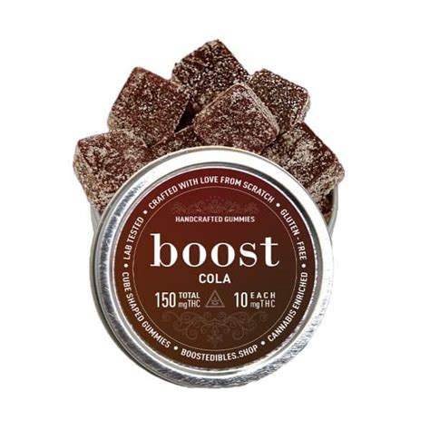 Boost Cola Gummies Mg Thc West Coast Releaf Dispensary Shop