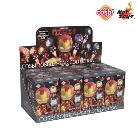 Hot Toys Cosbi 鋼鐵人 盲盒 盒玩 第3彈 Iron Man Marvel Studios 蝦皮購物