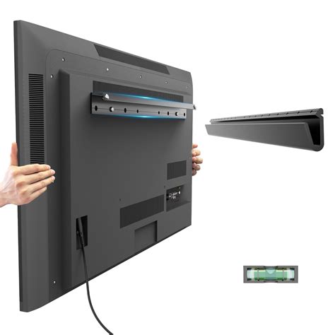 No Drill TV Mount for Drywall, No Stud Wall Mount Bracket Compatible