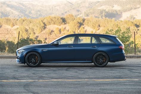 2021 Mercedes-AMG E63 S Wagon is a beautiful blue beast - CNET