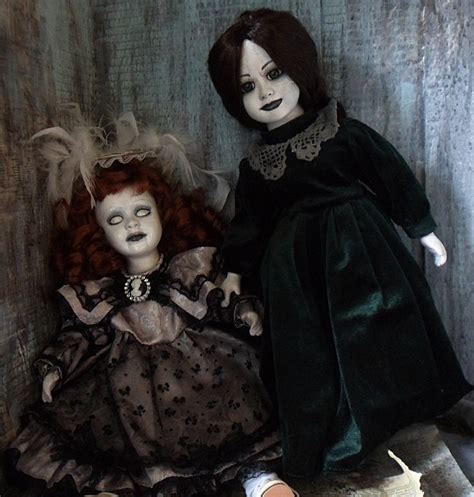 Beautiful Gothic Victorian Creepy Undead Ooak Doll In Dolls And Bears