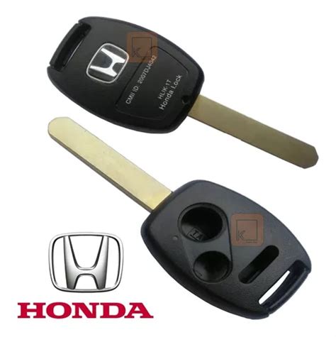 Carcaça Chave Telecomando Honda Civic City Fit 2 Bts Pânico MercadoLivre