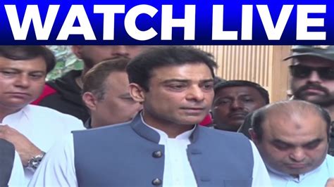 Hamza Shahbaz Sharif Important Media Talk Youtube