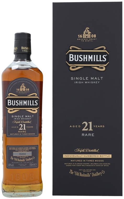 Bushmills 21 Years + GB 0,7liter Whisky | Kaufland.de