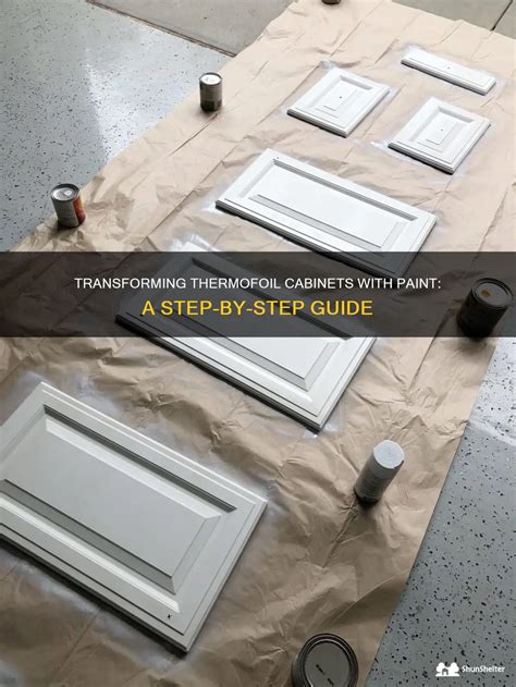 Transforming Thermofoil Cabinets With Paint A Step By Step Guide