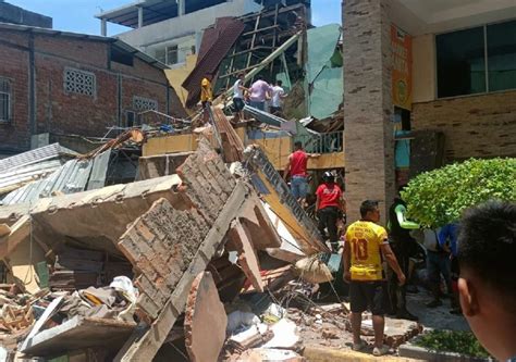 Los Impresionantes Videos Del Terremoto En Ecuador Diario La Capital