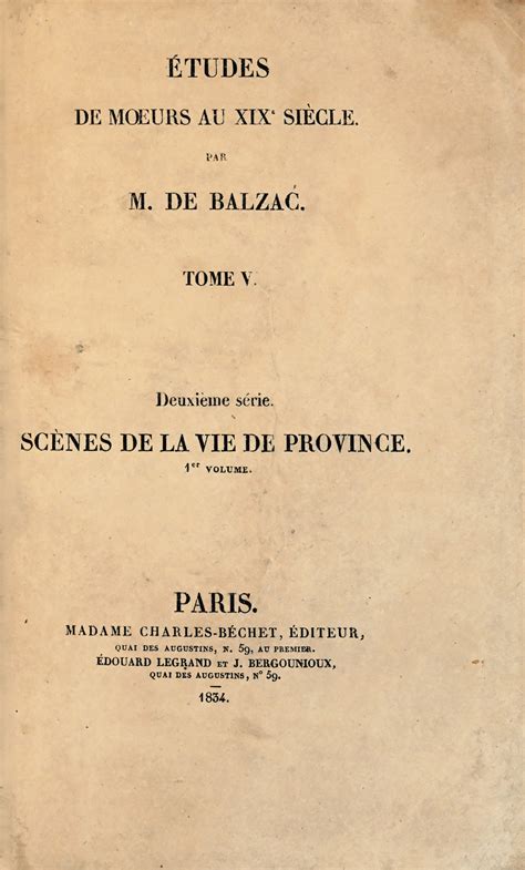 BALZAC Honoré de Eugénie Grandet