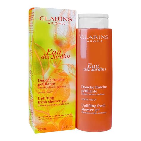 Buy Clarins Eau Des Jardins Uplifting Fresh Shower Gel Ml Online