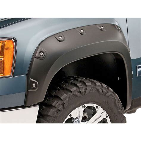 Bushwacker By RealTruck Boss Pocket Rivet Style Front Fender Flares 2