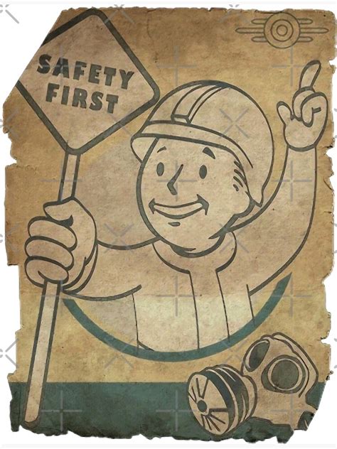 Vault Tec Stay Safe Poster For Sale By Fallout Lores Redbubble