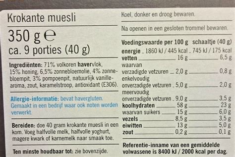 Etiketten Lezen Waar Moet Ik Op Letten Snackweetjes Nl