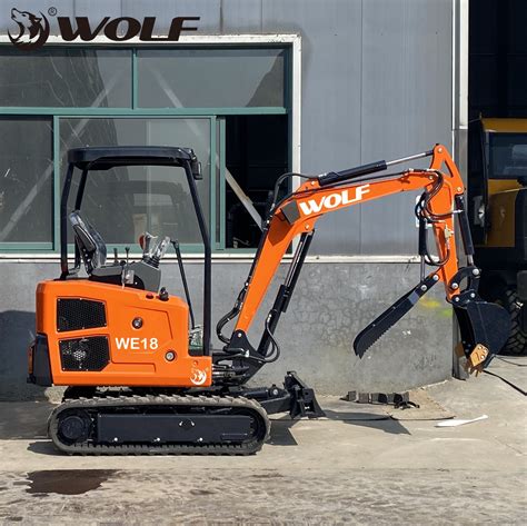 China Wolf Ton Compact Mini Hydraulic Excavator With Ce China