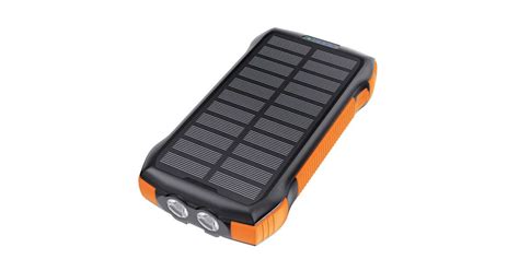 Choetech B Solar Power Bank With Inductive Charging X Usb Mah