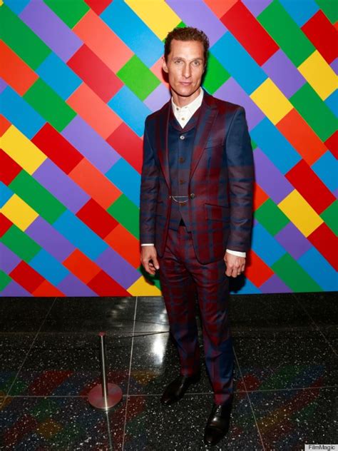 Matthew McConaughey's Suit Sure Is Ambitious (PHOTOS) | HuffPost Life