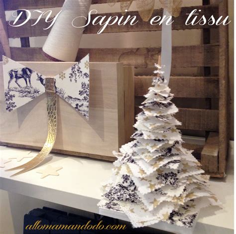 Diy Sapin De Noël En Tissu Allo Maman Dodo