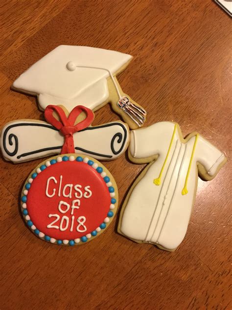 Graduation Sugar Cookies Fall Cookies Cut Out Cookies Holiday Cookies