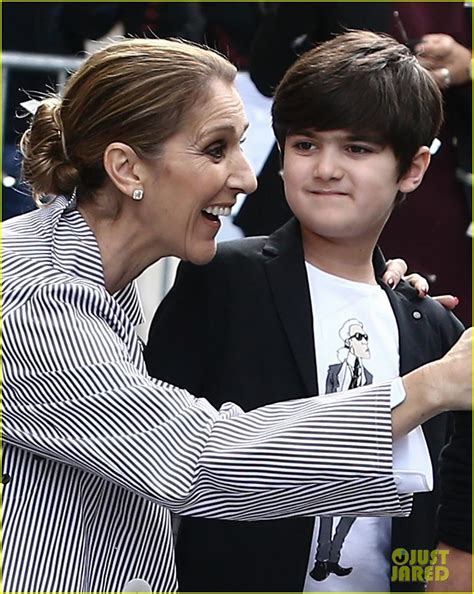 Celine Dion & Her Twins Exit Their Hotel to a Confetti Shower!: Photo ...