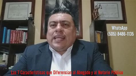 Las 7 CaracterÍsticas Que Diferencian Al Abogado Y Al Notario PÚblico