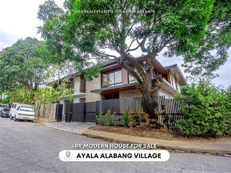 Ayala Alabang Village 4BR Modern Corner House For Sale Property For