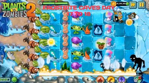 Frostbite Caves Day 17 18 Plants Vs Zombies 2 Hack Mod Apk No Cooldown Unlimited Gems Unlimited