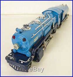 LIONEL PREWAR HIGH GRADE BLUE COMET SET With263E LOCO TENDER CARS