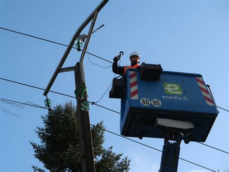 Enedis Effectue Un Gros Travail Pour Prot Ger Ses Lignes